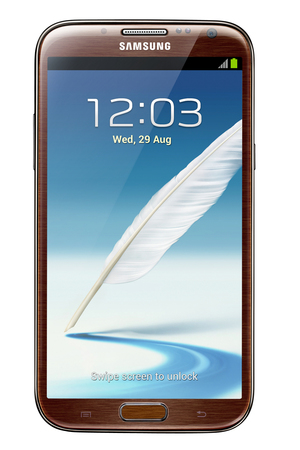 Смартфон Samsung Galaxy Note 2 GT-N7100 Amber Brown - Учалы