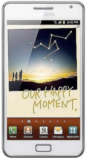 Смартфон Samsung Galaxy Note GT-N7000 White - Учалы