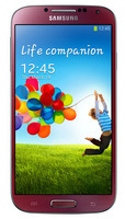 Смартфон SAMSUNG I9500 Galaxy S4 16Gb Red - Учалы