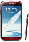 Смартфон Samsung Samsung Смартфон Samsung Galaxy Note II GT-N7100 16Gb красный - Учалы